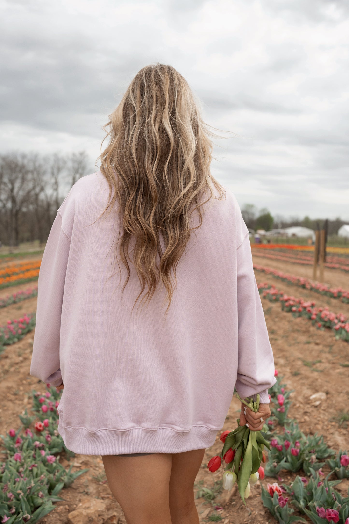 Floral Called to B Mockneck Sweatshirt