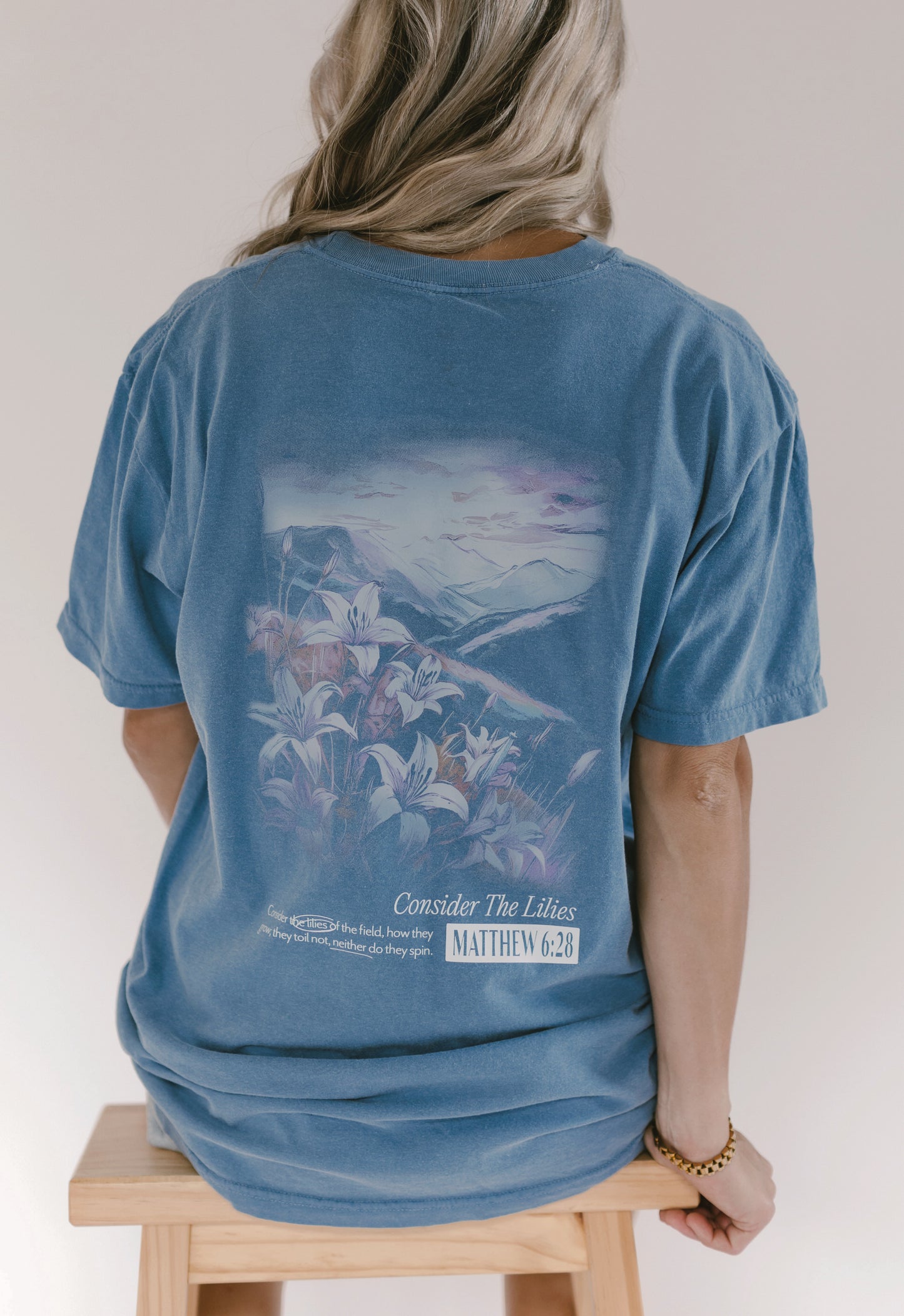 Consider the Lilies Graphic T-Shirt