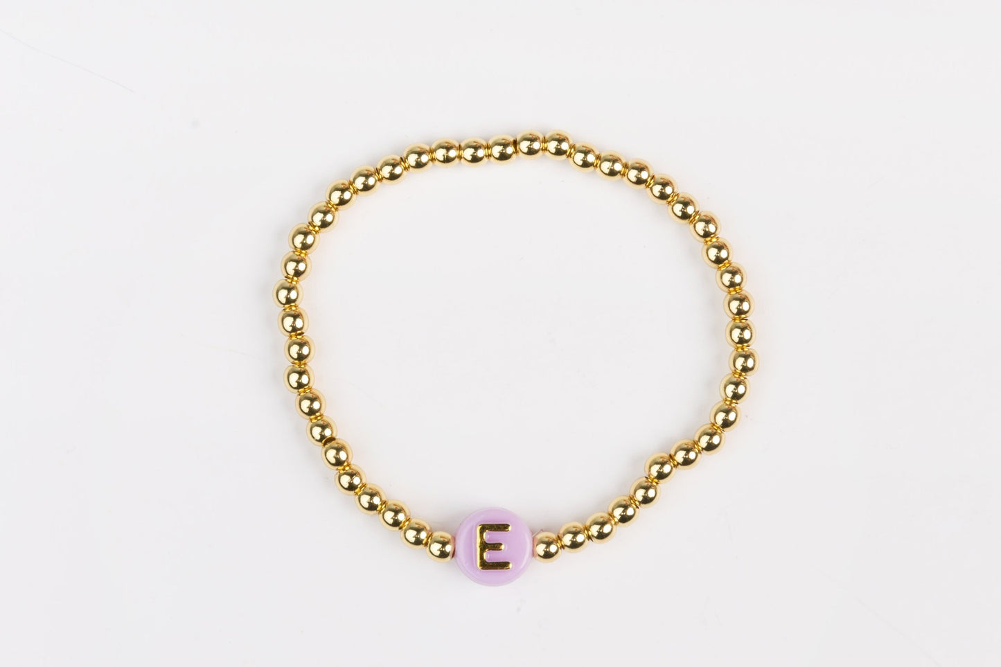 Gold Initial A - G Bracelet