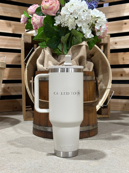 Called to B 40 oz YETI Travel Straw Mug