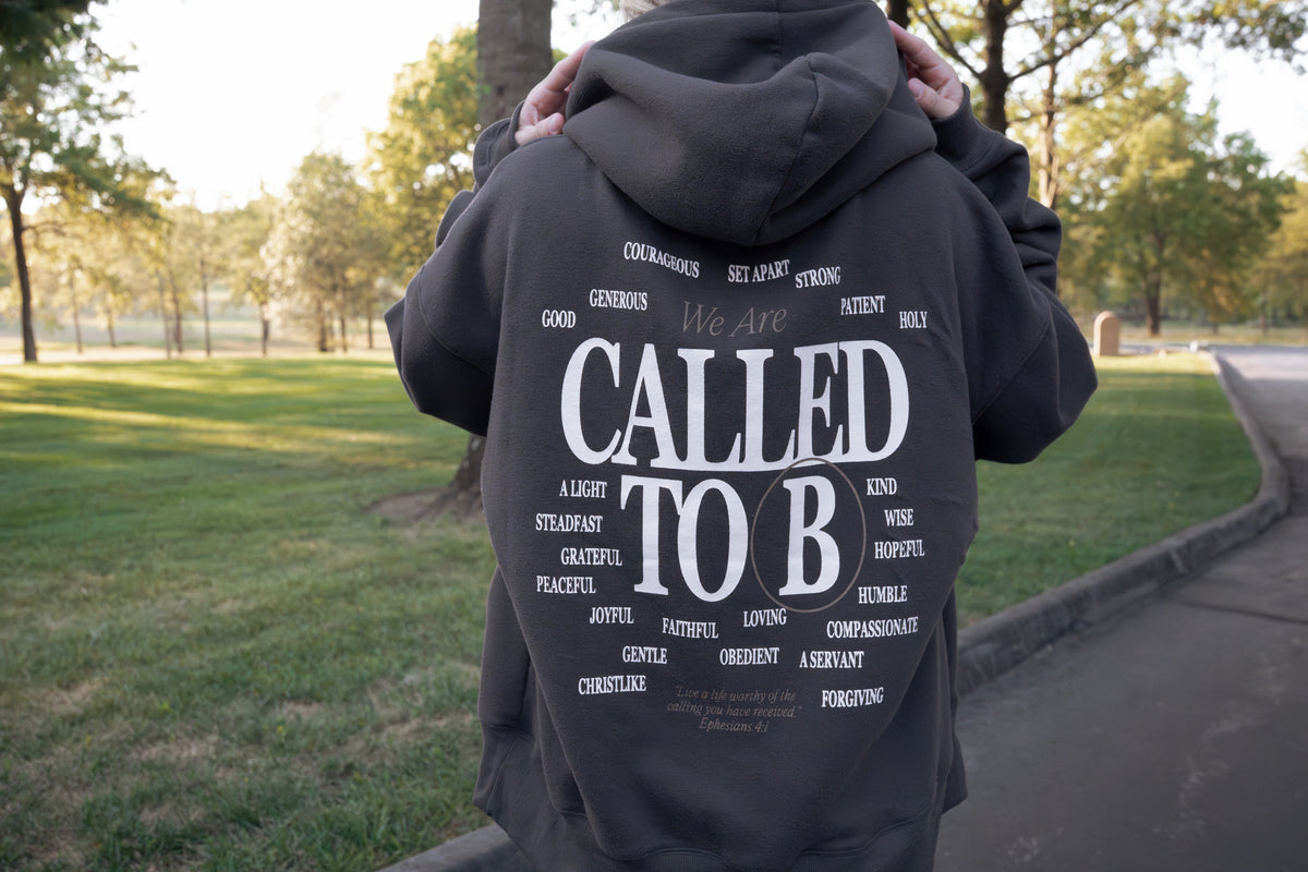 Called to B Charcoal Hoodie
