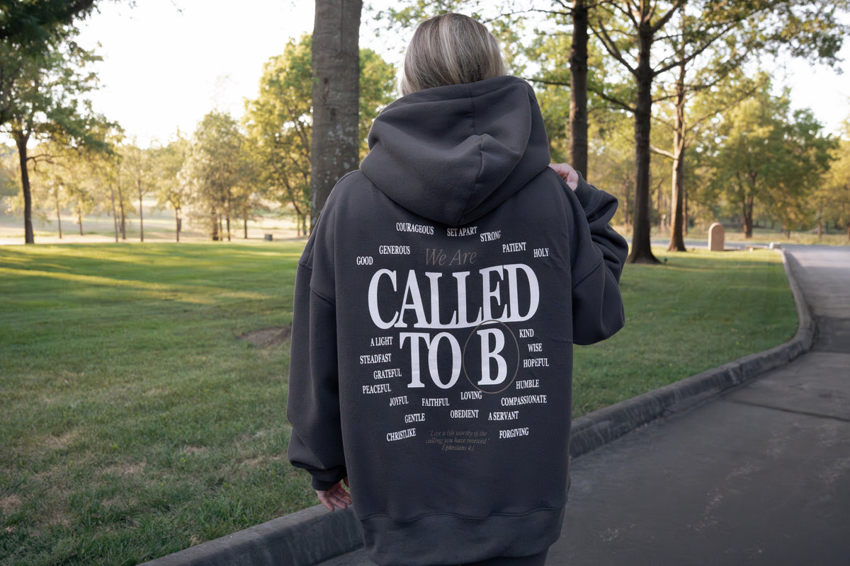 Called to B Charcoal Hoodie