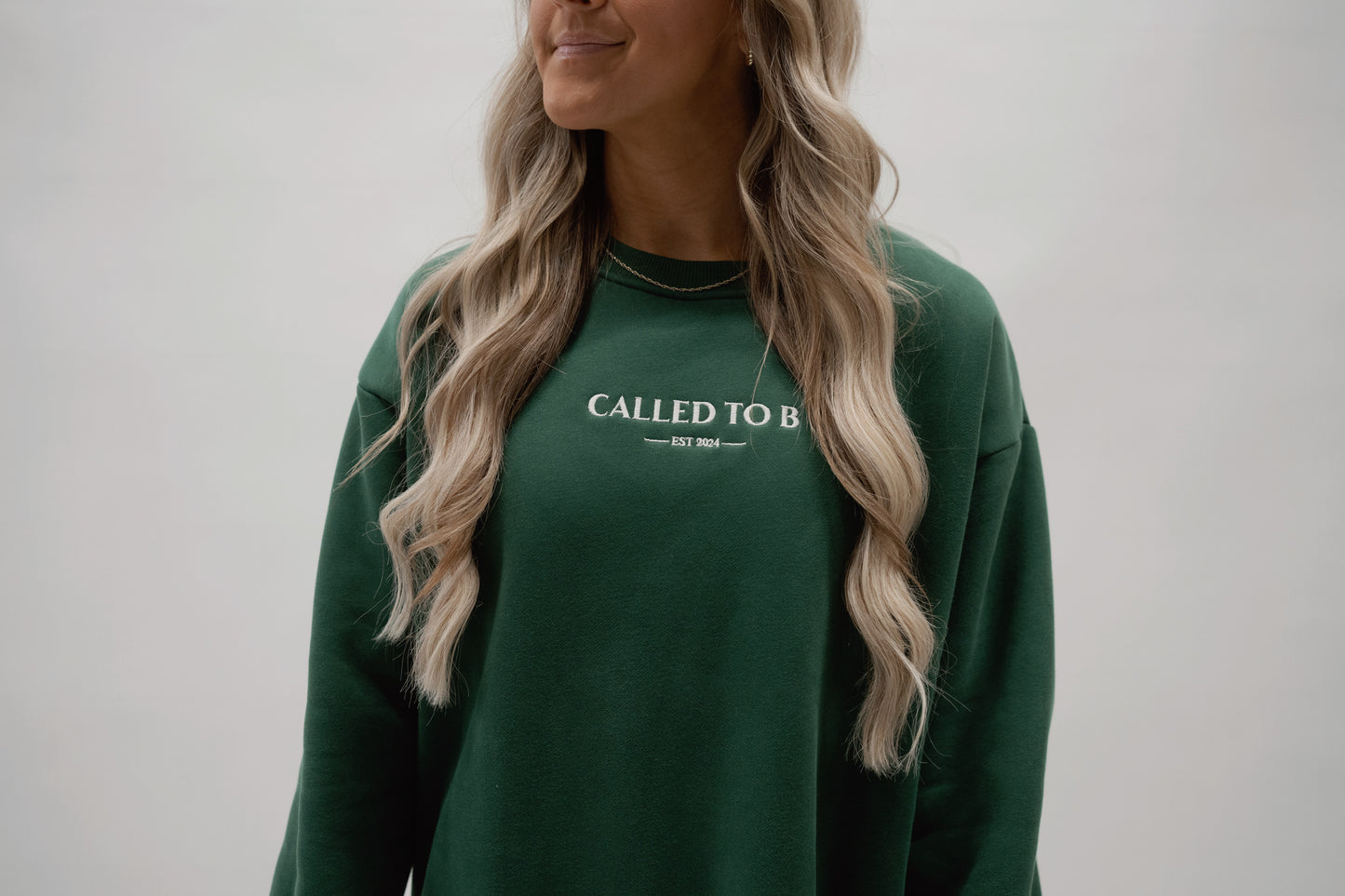 Called To B Embroidered  Crewneck