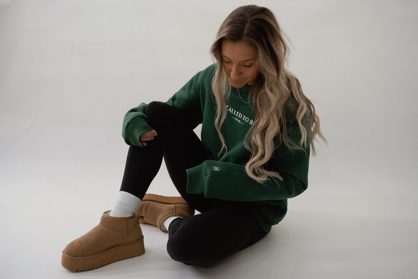 Called To B Embroidered  Crewneck