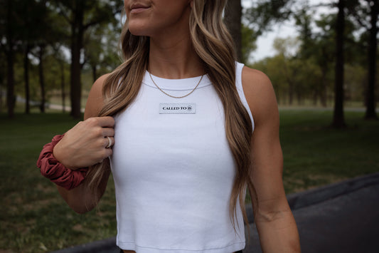 Called to B Ribbed Tank Top