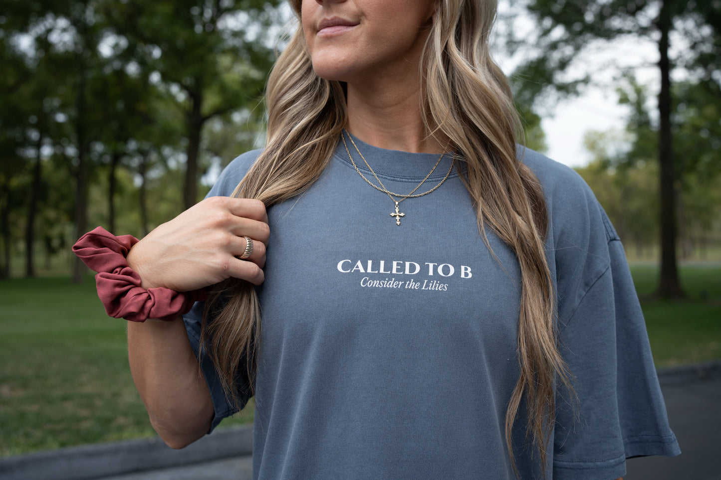 Consider the Lilies Graphic T-Shirt